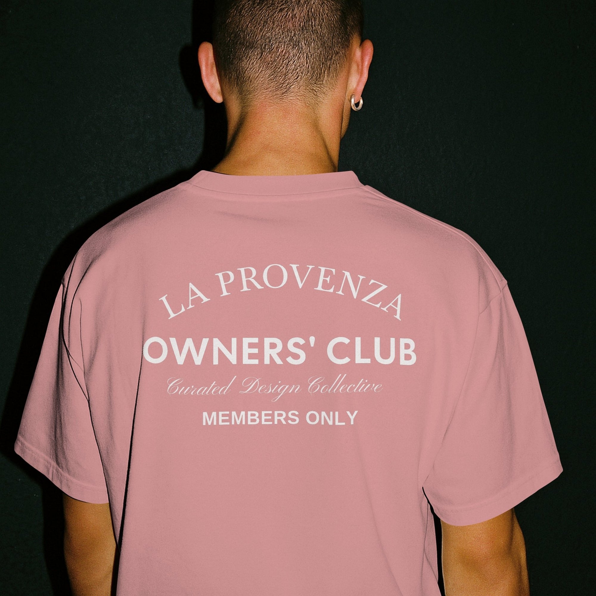 T - SHIRT LA PROVENZA OWNERS’ CLUB CLASSIC ROSE - LA PROVENZA