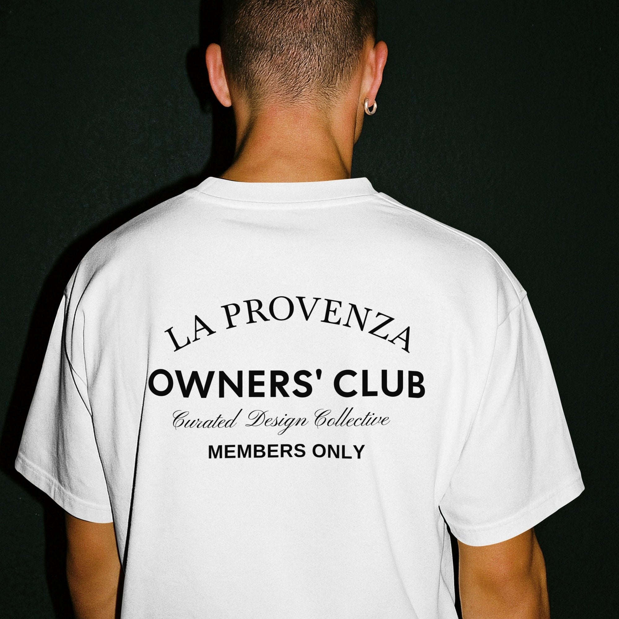 T - SHIRT LA PROVENZA OWNERS’ CLUB CLASSIC WHITE - LA PROVENZA